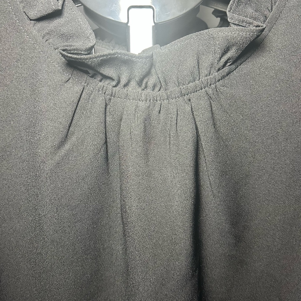 J.Crew Black Shell Top - Picture 2 of 5
